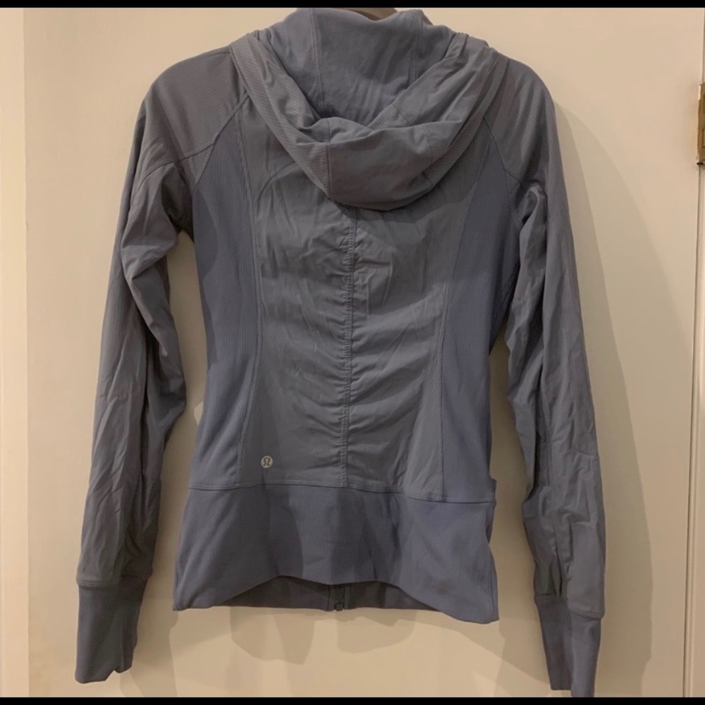 Lululemon 🍋 Dusty Navy- Reversible Zip Up -Size 6